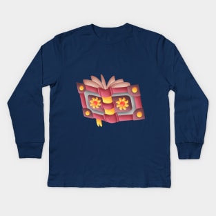 Spell Book Kids Long Sleeve T-Shirt